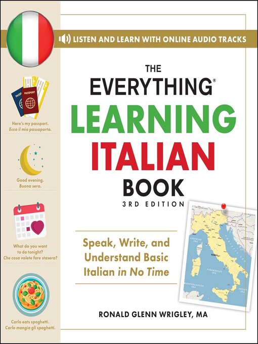 Title details for The Everything Learning Italian Book by Ronald Glenn Wrigley - Wait list